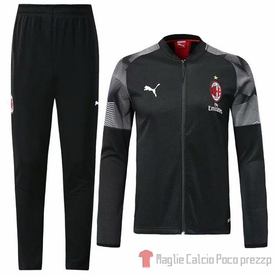Tuta da Track Milan N98 2019/2020 Nero - Clicca l'immagine per chiudere